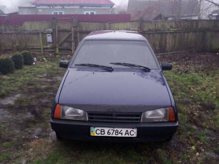 Синий ВАЗ 2109, объемом двигателя 1.5 л и пробегом 100 тыс. км за 1200 $, фото 1 на Automoto.ua