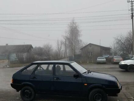 Синий ВАЗ 2109, объемом двигателя 1.5 л и пробегом 132 тыс. км за 1500 $, фото 1 на Automoto.ua