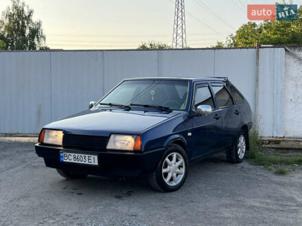 Синий ВАЗ 2109, объемом двигателя 1.5 л и пробегом 250 тыс. км за 1250 $, фото 1 на Automoto.ua