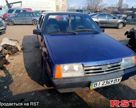 Синий ВАЗ 2109, объемом двигателя 1.5 л и пробегом 0 тыс. км за 1100 $, фото 1 на Automoto.ua