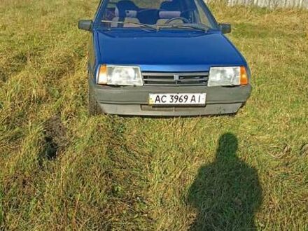 Синий ВАЗ 2109, объемом двигателя 1.5 л и пробегом 200 тыс. км за 1350 $, фото 1 на Automoto.ua