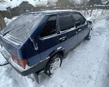 Синий ВАЗ 2109, объемом двигателя 0 л и пробегом 30 тыс. км за 500 $, фото 1 на Automoto.ua