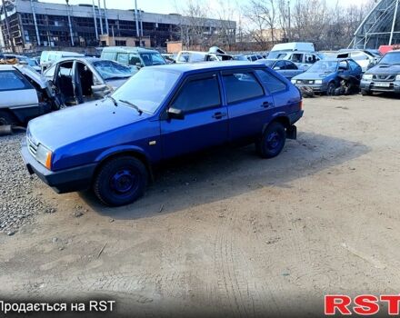 Синий ВАЗ 2109, объемом двигателя 1.5 л и пробегом 200 тыс. км за 750 $, фото 1 на Automoto.ua