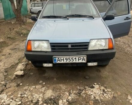 Синий ВАЗ 2109, объемом двигателя 1.5 л и пробегом 322 тыс. км за 1241 $, фото 1 на Automoto.ua