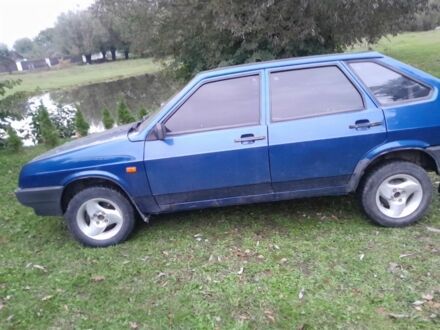 Синий ВАЗ 2109, объемом двигателя 1.5 л и пробегом 180 тыс. км за 1600 $, фото 1 на Automoto.ua