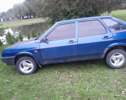 Синий ВАЗ 2109, объемом двигателя 1.5 л и пробегом 180 тыс. км за 1600 $, фото 1 на Automoto.ua