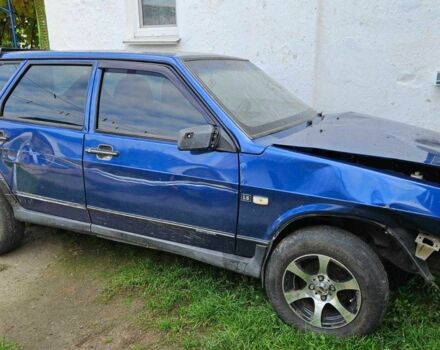 Синий ВАЗ 2109, объемом двигателя 1.5 л и пробегом 200 тыс. км за 447 $, фото 1 на Automoto.ua