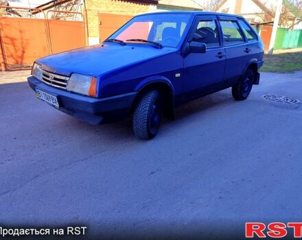 Синий ВАЗ 2109, объемом двигателя 1.5 л и пробегом 189 тыс. км за 850 $, фото 1 на Automoto.ua