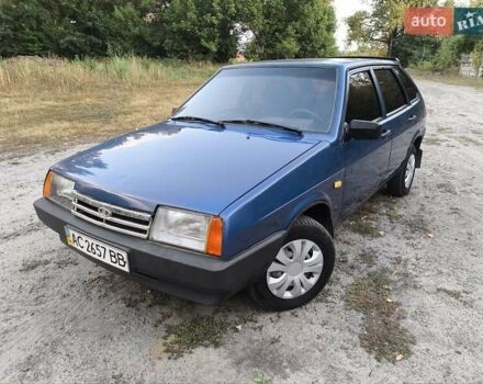 Синий ВАЗ 2109, объемом двигателя 1.5 л и пробегом 240 тыс. км за 1400 $, фото 1 на Automoto.ua