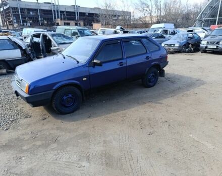 Синий ВАЗ 2109, объемом двигателя 1.5 л и пробегом 200 тыс. км за 750 $, фото 1 на Automoto.ua