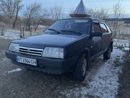 Синий ВАЗ 2109, объемом двигателя 1.5 л и пробегом 138 тыс. км за 1300 $, фото 1 на Automoto.ua