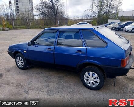 Синий ВАЗ 2109, объемом двигателя 1.5 л и пробегом 190 тыс. км за 900 $, фото 1 на Automoto.ua