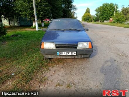 Синий ВАЗ 2109, объемом двигателя 1.5 л и пробегом 250 тыс. км за 990 $, фото 1 на Automoto.ua
