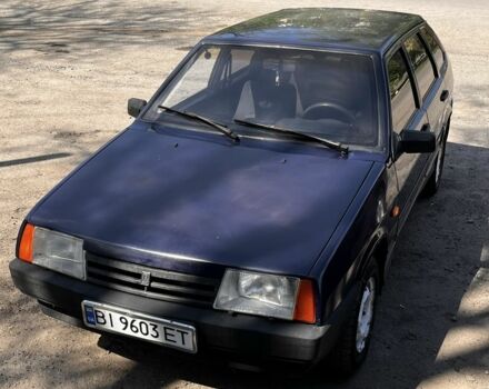 Синий ВАЗ 2109, объемом двигателя 1.5 л и пробегом 120 тыс. км за 767 $, фото 1 на Automoto.ua