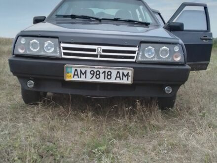 Синий ВАЗ 2109, объемом двигателя 1 л и пробегом 900 тыс. км за 1507 $, фото 1 на Automoto.ua