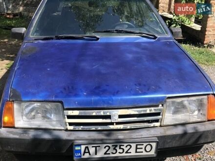 Синий ВАЗ 2109, объемом двигателя 1.6 л и пробегом 200 тыс. км за 1000 $, фото 1 на Automoto.ua