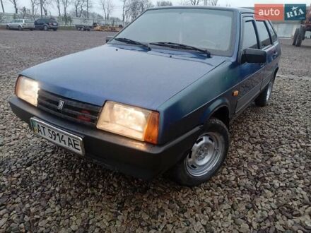 Синій ВАЗ 2109, об'ємом двигуна 1.5 л та пробігом 250 тис. км за 950 $, фото 1 на Automoto.ua