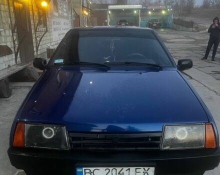 Синій ВАЗ 2109, об'ємом двигуна 1.5 л та пробігом 300 тис. км за 1600 $, фото 1 на Automoto.ua