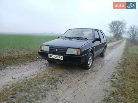 Синий ВАЗ 2109, объемом двигателя 1.5 л и пробегом 164 тыс. км за 1000 $, фото 1 на Automoto.ua