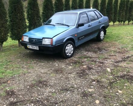 Синий ВАЗ 2109, объемом двигателя 1.5 л и пробегом 160 тыс. км за 650 $, фото 1 на Automoto.ua