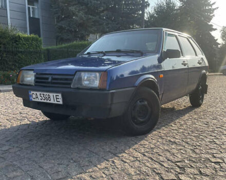Синий ВАЗ 2109, объемом двигателя 1.5 л и пробегом 450 тыс. км за 1500 $, фото 1 на Automoto.ua