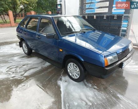 Синий ВАЗ 2109, объемом двигателя 1.5 л и пробегом 370 тыс. км за 1150 $, фото 1 на Automoto.ua