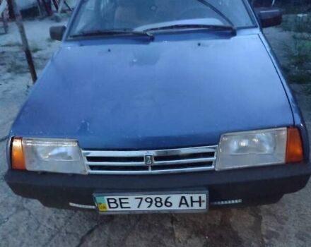 Синий ВАЗ 2109, объемом двигателя 1.6 л и пробегом 150 тыс. км за 2000 $, фото 1 на Automoto.ua