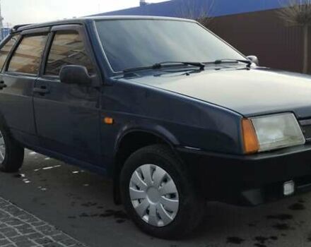 Синий ВАЗ 2109, объемом двигателя 1.6 л и пробегом 181 тыс. км за 1800 $, фото 1 на Automoto.ua