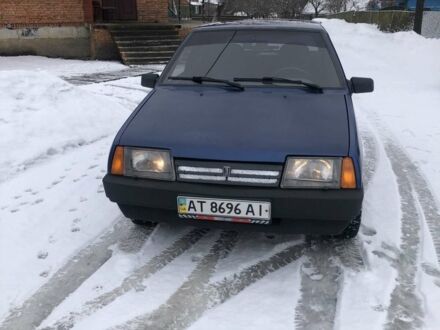 Синій ВАЗ 2109, об'ємом двигуна 1.5 л та пробігом 455 тис. км за 650 $, фото 1 на Automoto.ua