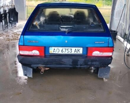 Синий ВАЗ 2109, объемом двигателя 1.5 л и пробегом 170 тыс. км за 1100 $, фото 1 на Automoto.ua