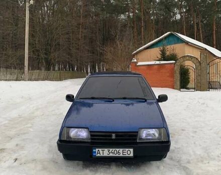 Синий ВАЗ 2109, объемом двигателя 1.6 л и пробегом 120 тыс. км за 1650 $, фото 1 на Automoto.ua