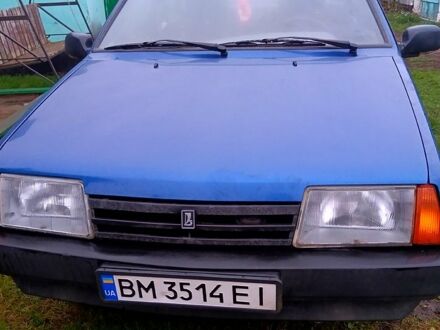 Синий ВАЗ 2109, объемом двигателя 1.6 л и пробегом 264 тыс. км за 2100 $, фото 1 на Automoto.ua