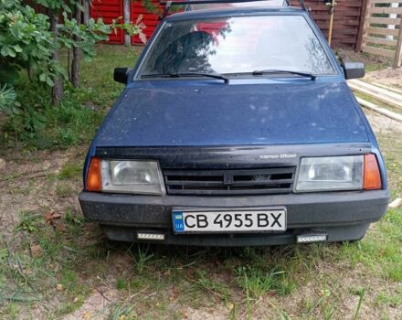 Синий ВАЗ 2109, объемом двигателя 1.6 л и пробегом 340 тыс. км за 1321 $, фото 1 на Automoto.ua