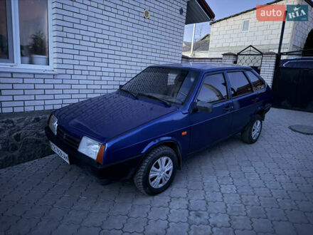 Синий ВАЗ 2109, объемом двигателя 1.6 л и пробегом 230 тыс. км за 1300 $, фото 1 на Automoto.ua