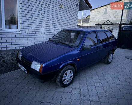 Синий ВАЗ 2109, объемом двигателя 1.6 л и пробегом 230 тыс. км за 1300 $, фото 1 на Automoto.ua
