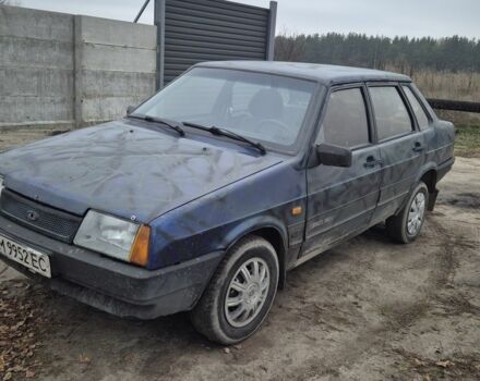 Синий ВАЗ 2109, объемом двигателя 1.6 л и пробегом 280 тыс. км за 1000 $, фото 1 на Automoto.ua