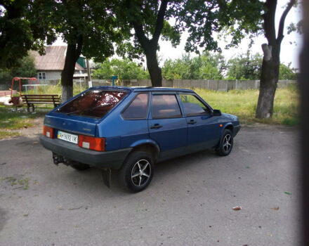 Синий ВАЗ 2109, объемом двигателя 1.6 л и пробегом 117 тыс. км за 3000 $, фото 1 на Automoto.ua