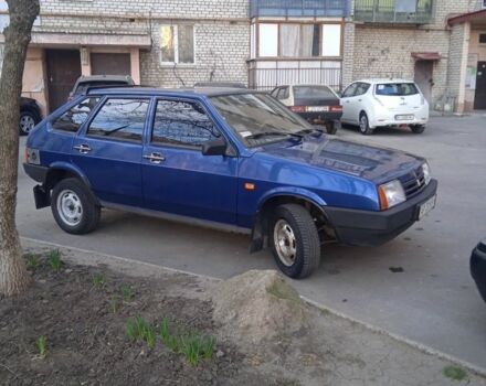 Синій ВАЗ 2109, об'ємом двигуна 1.6 л та пробігом 57 тис. км за 2500 $, фото 1 на Automoto.ua