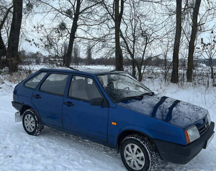 Синий ВАЗ 2109, объемом двигателя 1.6 л и пробегом 123 тыс. км за 2100 $, фото 1 на Automoto.ua