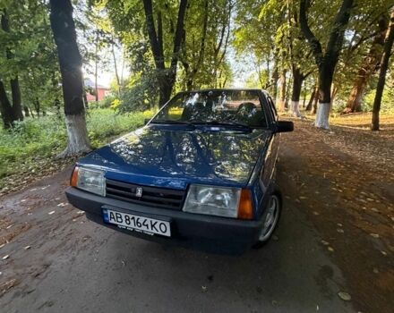 Синий ВАЗ 2109, объемом двигателя 1.6 л и пробегом 186 тыс. км за 1999 $, фото 1 на Automoto.ua