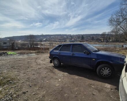 Синий ВАЗ 2109, объемом двигателя 1.6 л и пробегом 150 тыс. км за 650 $, фото 1 на Automoto.ua