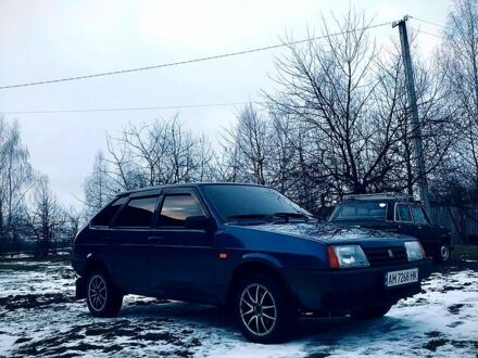 Синий ВАЗ 2109, объемом двигателя 1.6 л и пробегом 113 тыс. км за 2900 $, фото 1 на Automoto.ua
