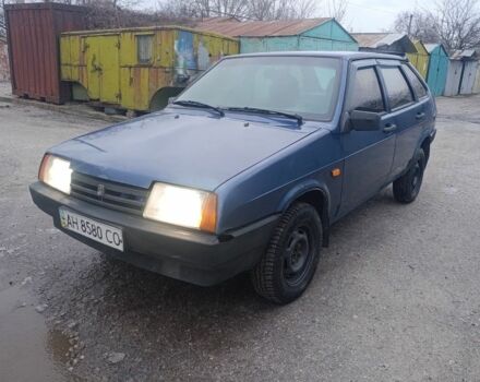 Синий ВАЗ 2109, объемом двигателя 0 л и пробегом 500 тыс. км за 900 $, фото 1 на Automoto.ua