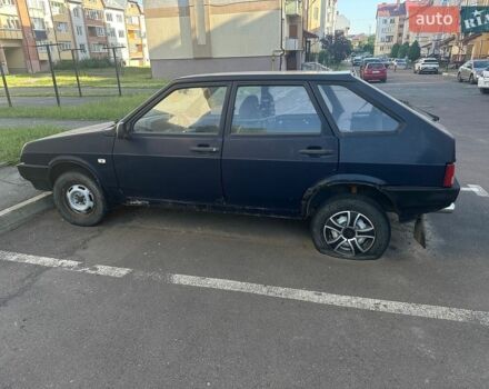 Синий ВАЗ 2109, объемом двигателя 1.6 л и пробегом 380 тыс. км за 491 $, фото 1 на Automoto.ua