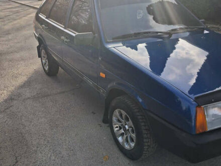 Синий ВАЗ 2109, объемом двигателя 1.6 л и пробегом 103 тыс. км за 2800 $, фото 1 на Automoto.ua