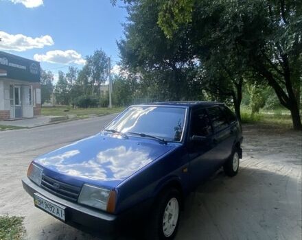 Синий ВАЗ 2109, объемом двигателя 1.6 л и пробегом 280 тыс. км за 1504 $, фото 1 на Automoto.ua