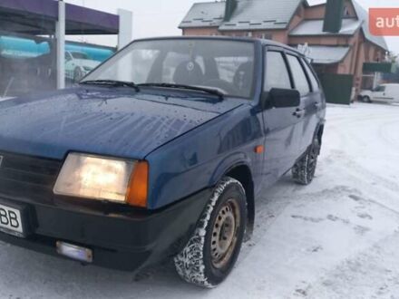 Синій ВАЗ 2109, об'ємом двигуна 1.6 л та пробігом 105 тис. км за 1600 $, фото 1 на Automoto.ua