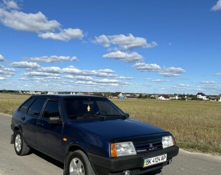 Синий ВАЗ 2109, объемом двигателя 1.6 л и пробегом 3 тыс. км за 1950 $, фото 1 на Automoto.ua