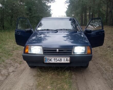 Синий ВАЗ 2109, объемом двигателя 1.6 л и пробегом 81 тыс. км за 1699 $, фото 1 на Automoto.ua