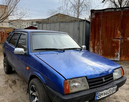 Синий ВАЗ 2109, объемом двигателя 1.6 л и пробегом 235 тыс. км за 1200 $, фото 1 на Automoto.ua